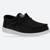 Heydude 40009 Wally Black Extra Wide Shoes-main