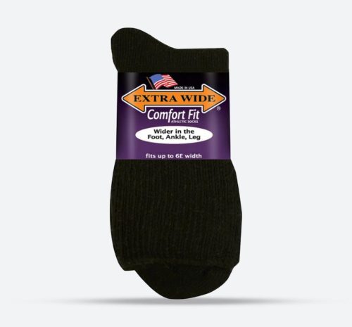 Extra Wide 7500 Quarter Medical Socks-main