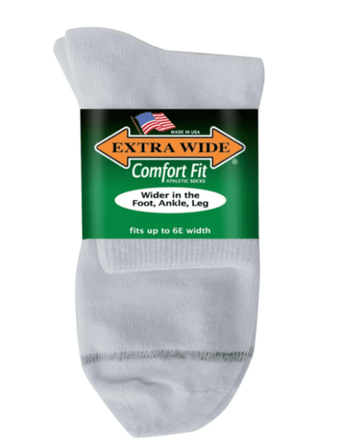 Extra Wide 7500 Quarter Medical Socks-2