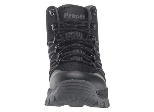 men s wide fit propet traverse boots black grey 3