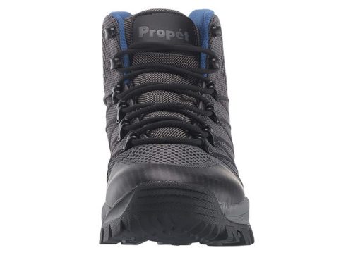 men s wide fit propet traverse boots grey black 3